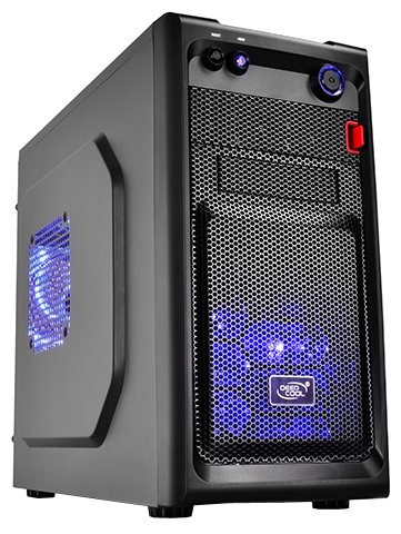 Deepcool SMARTER LED без БП, mATX/MINI-ITX (2x120mm Blue LED Fan) Deepcool SMARTER LED без БП, mATX/MINI-ITX (2x120mm Blue LED Fan)