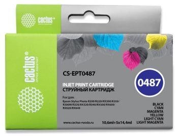 Картридж COLOR 88ML CS-EPT0487 CACTUS